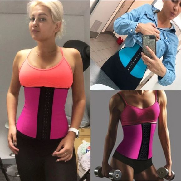 9 BONES GENUINE LATEX WAIST TRAINER CINCHER - Picture 5 of 5